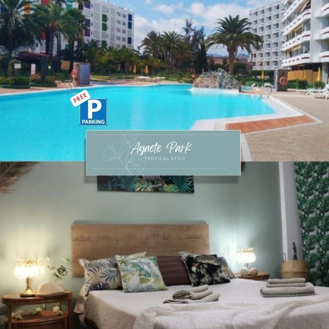 Apartamento Agaete Park Tropical Style Playa del Inglés Exterior foto